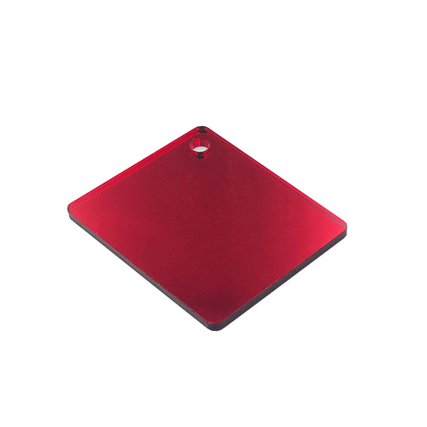1/8" Dark Red Mirror Acrylic Sheet