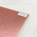 1/8" Two Tone Glitter Acrylic Sheet-Hot Pink Glitter engrave black
