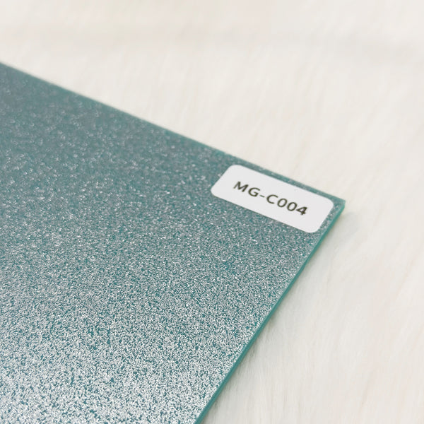 1/8" Two Tone Glitter Acrylic Sheet-Hot Pink Glitter engrave black