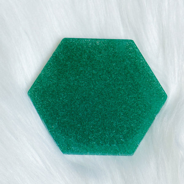 Dark Green Glitter Acrylic Sheet