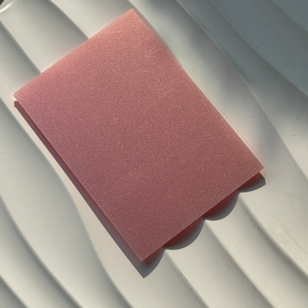 Iridescent Acrylic Sheets with Color-shifting Effect Under Light