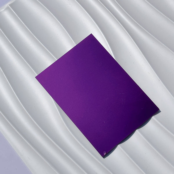 Dark Purple Pearl Acrylics Glossy Metallic Acrylic Sheets With Reflective Surface
