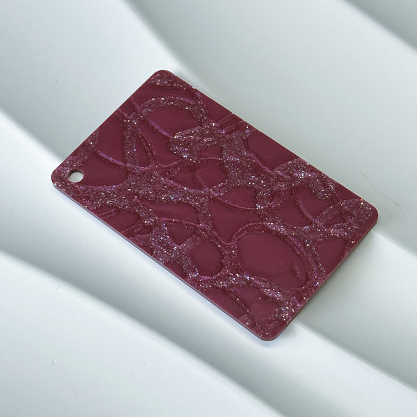 Pink Maze Pearl Cast Acrylic Sheet