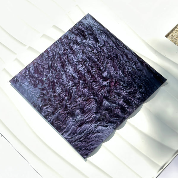 Brown Water Wave Pearl Cast Acrylic Sheet