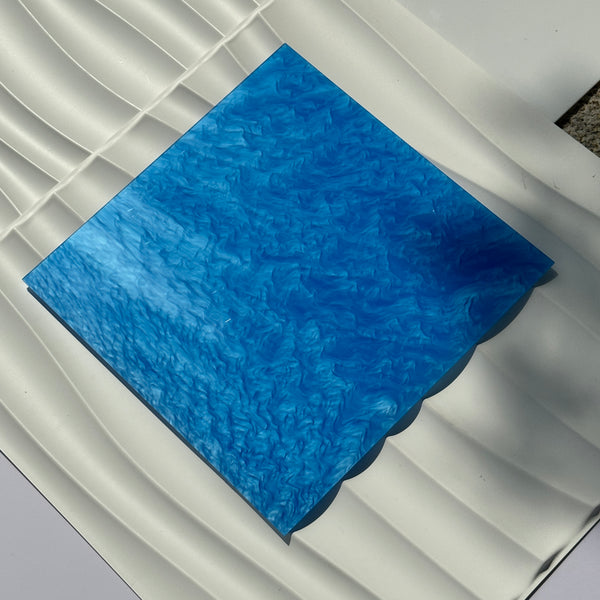Brown Water Wave Pearl Cast Acrylic Sheet