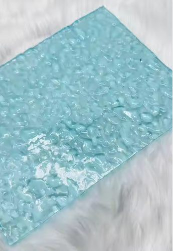 Colorful Water Wave Sheets Textured Acrylic Sheets