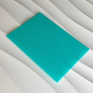 Aqua Solid Colored Acrylic Sheet