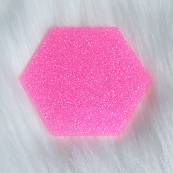 Sky Blue Glitter Acrylic Sheet