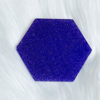 Cobalt Blue Glitter Acrylic Sheet