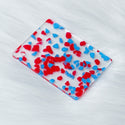 1/8" Neon brown Terrazzo Cast Acrylic Sheet