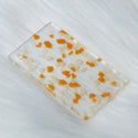 1/8" Neon brown Terrazzo Cast Acrylic Sheet
