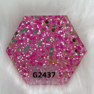 4*8ft Vibrant Pink Garden Acrylic Cast Sheet