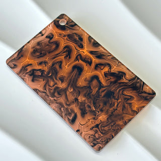 1/8''  Dark Purple Transparent Pattern Cast Acrylic Sheet