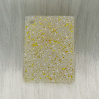 1/8'' Yellow Little Flake Cast Acrylic Sheet