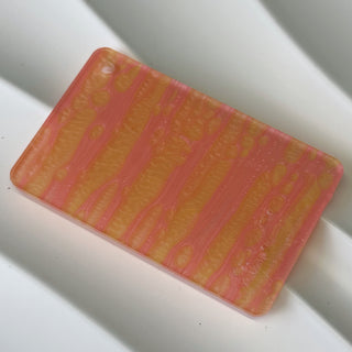 1/8'' The Dark Pink Nerve Fibers Cast Acrylic Sheets
