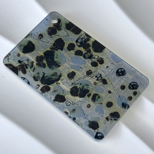 1/8'' Blue Bubble Painting Cast Acrylic Sheets