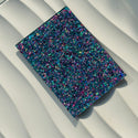 Multicolored Blue Shining Chunky Acrylic Sheets