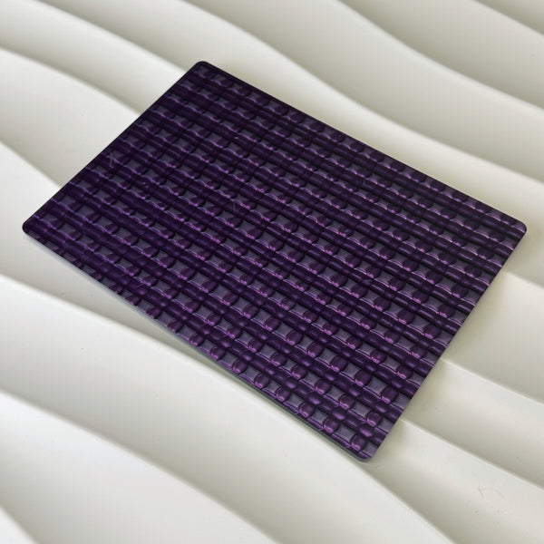 1/8" Dark Pink Pearlescent Cast Acrylic Sheet