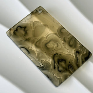 1/8'' Orange Transparent Pattern Cast Acrylic Sheet