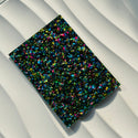 Multicolored Blue Shining Chunky Acrylic Sheets