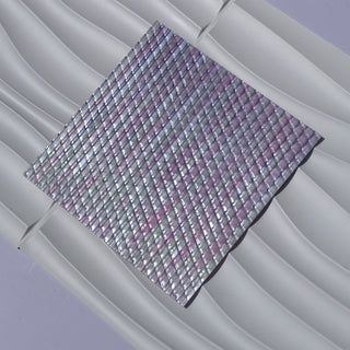 1/8" Light Pink  Pearlescent Scales Cast Acrylic Sheet