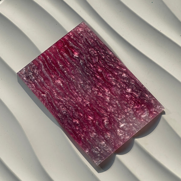 1/8" Pearly Swirly Cast Acrylic Sheet