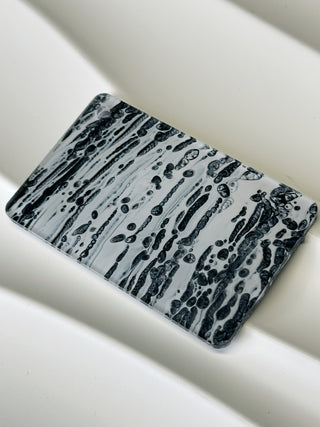 1/8'' The Black and White  Nerve Fibers Cast Acrylic Sheets