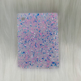 1/8'' Red Little Flake Cast Acrylic Sheet