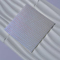 1/8" Light Pink  Pearlescent Scales Cast Acrylic Sheet