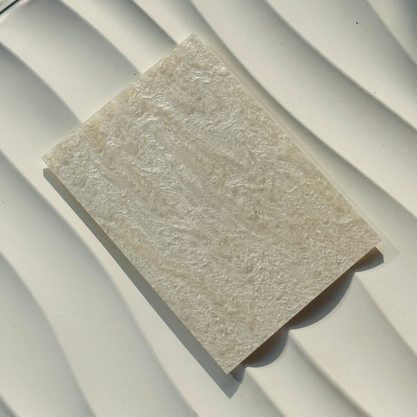 White Starry Sky Pearl Cast Acrylic Sheet