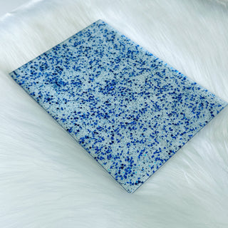 1/8'' Dark Blue Chunky Cast Acrylic Sheet