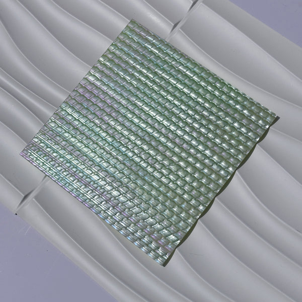 1/8" Light Pink  Pearlescent Scales Cast Acrylic Sheet