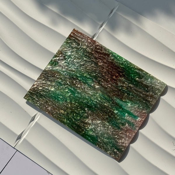 1/8" Pearly Swirly Cast Acrylic Sheet