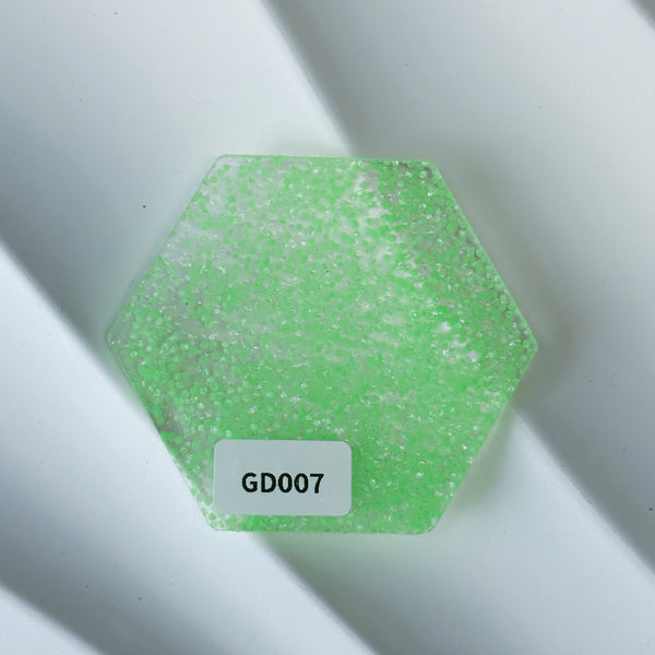 1/8" Glitter Glow in the Dark Cast Acrylic Sheet
