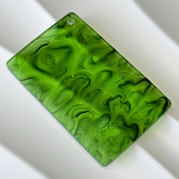 1/8'' Yellow Transparent Pattern Cast Acrylic Sheet