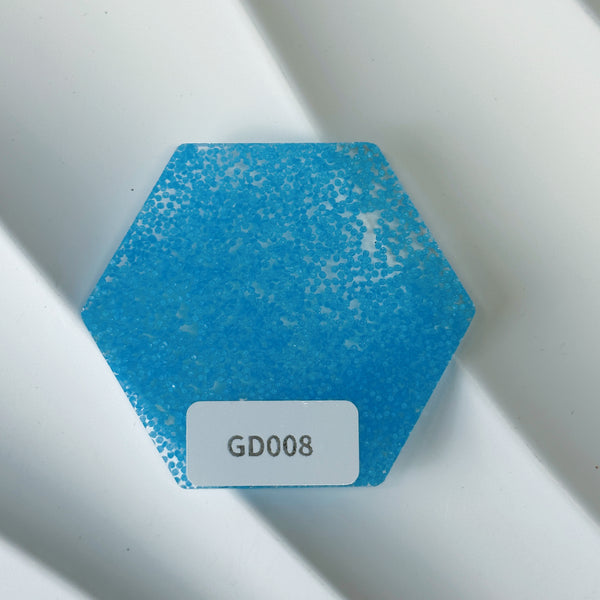 1/8" Glitter Glow in the Dark Cast Acrylic Sheet