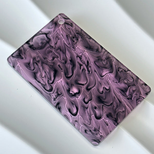 1/8'' Yellow Transparent Pattern Cast Acrylic Sheet