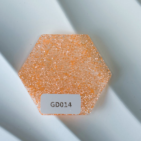 1/8" Glitter Glow in the Dark Cast Acrylic Sheet