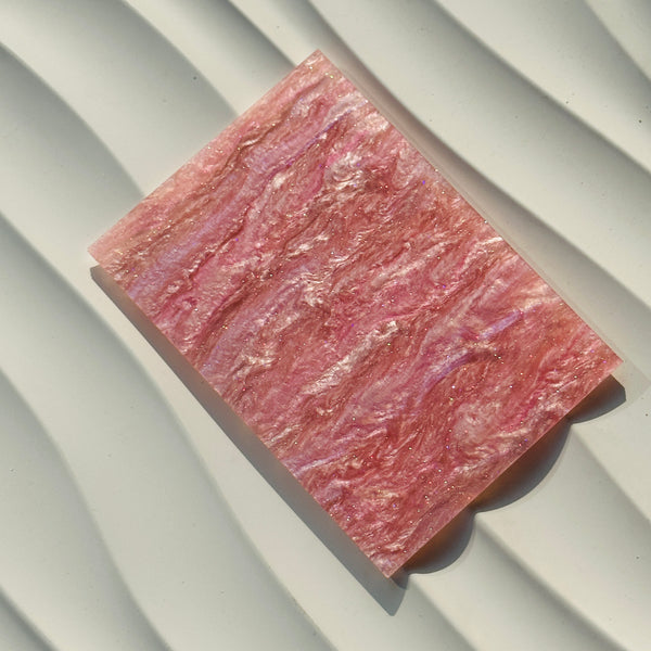 1/8" Pearly Swirly Cast Acrylic Sheet