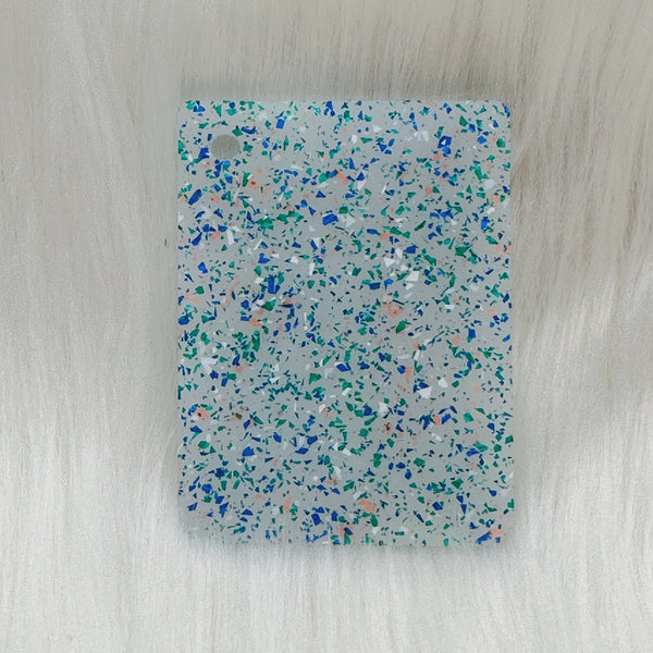 1/8'' Pink Purple Little Flake Cast Acrylic Sheet