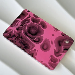 1/8'' Light Blue Pattern Cast Acrylic Sheet