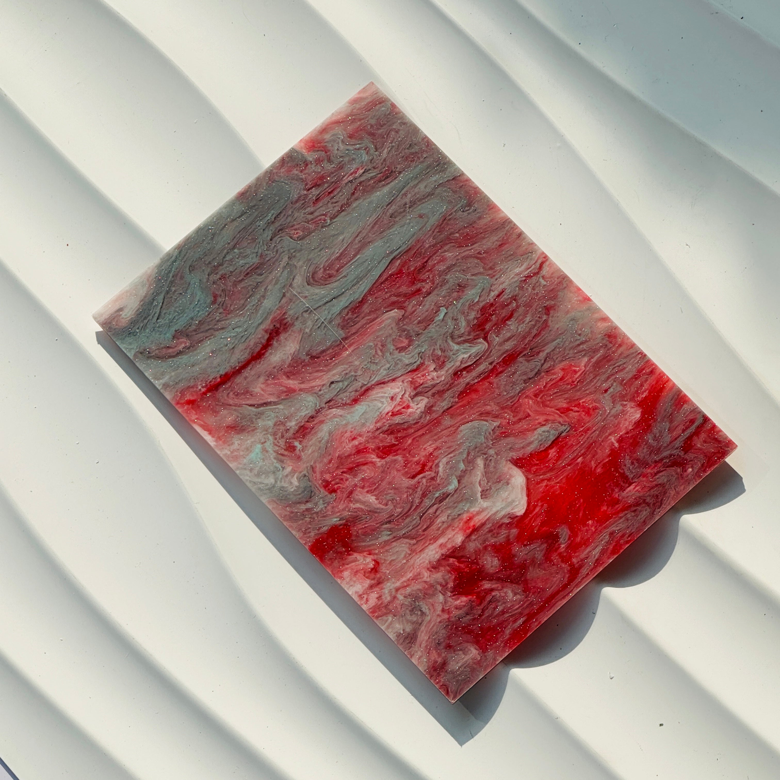 Fluid Drawing Marble Acrylic Sheet | MJS Acrylic